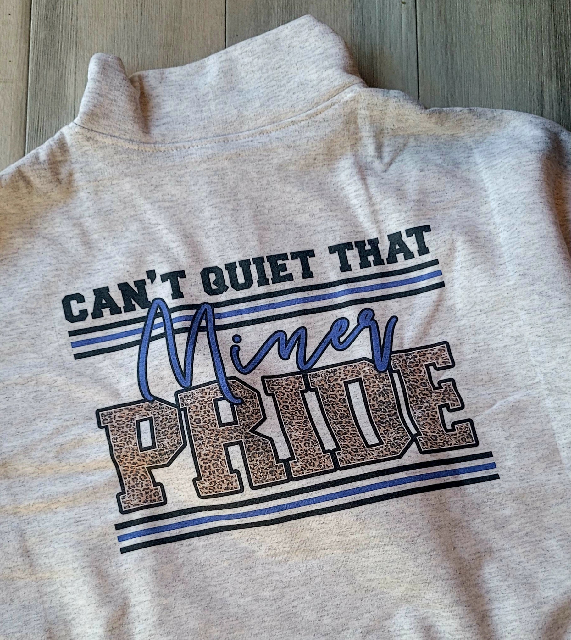 Can't Quit That Pride Pullover 1/4 Zip