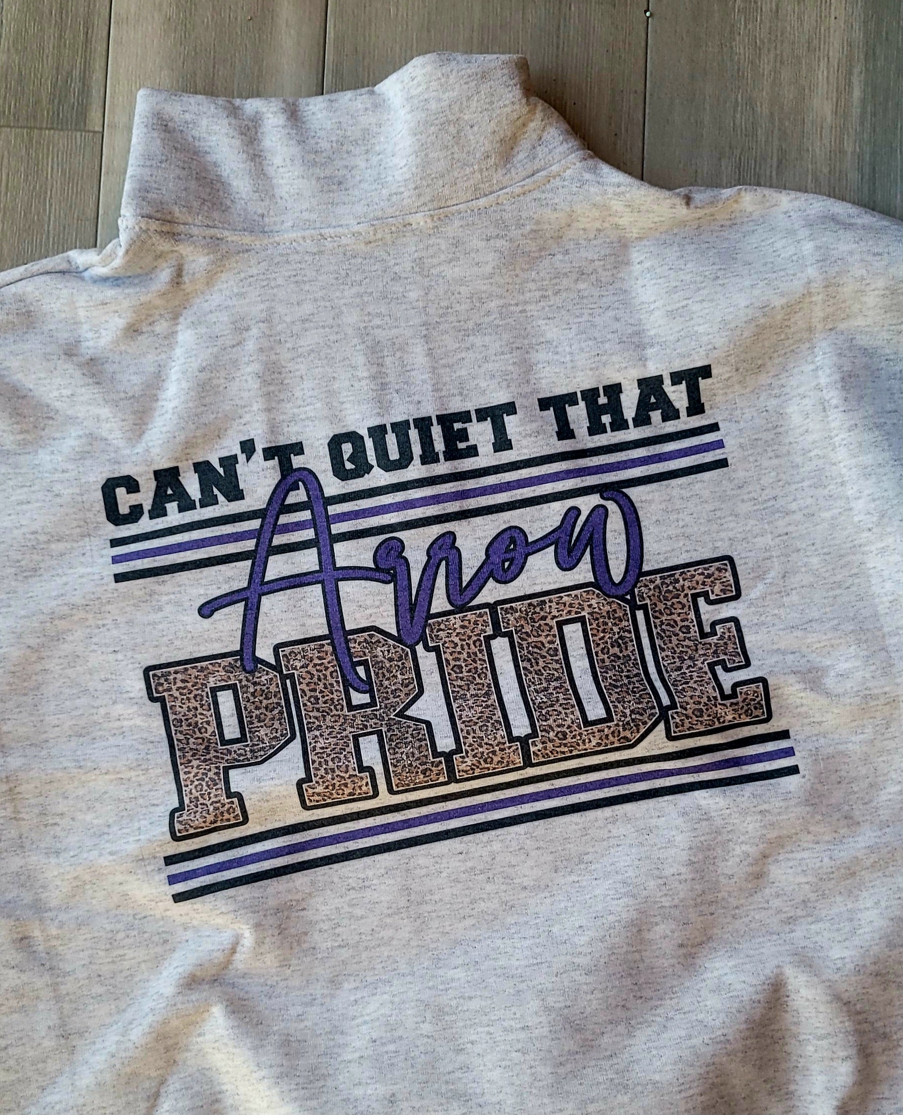 Can't Quit That Pride Pullover 1/4 Zip