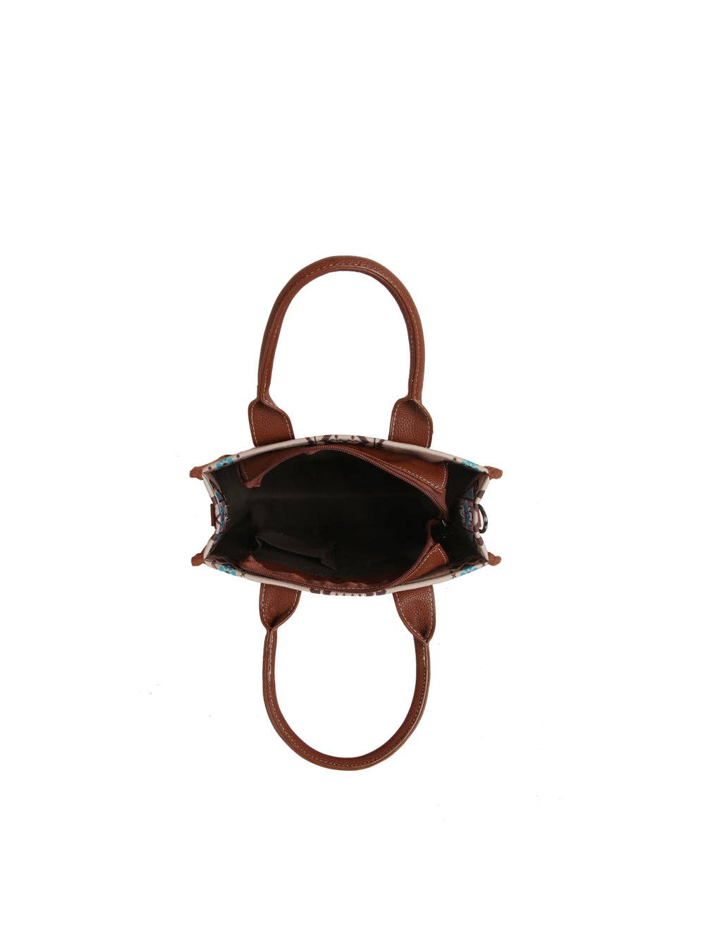 Aztec Pattern Fringe Tote