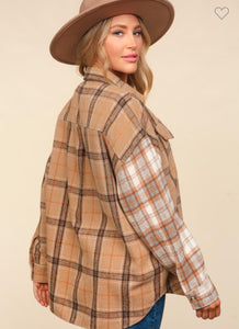 Plaid Flannel Jacket