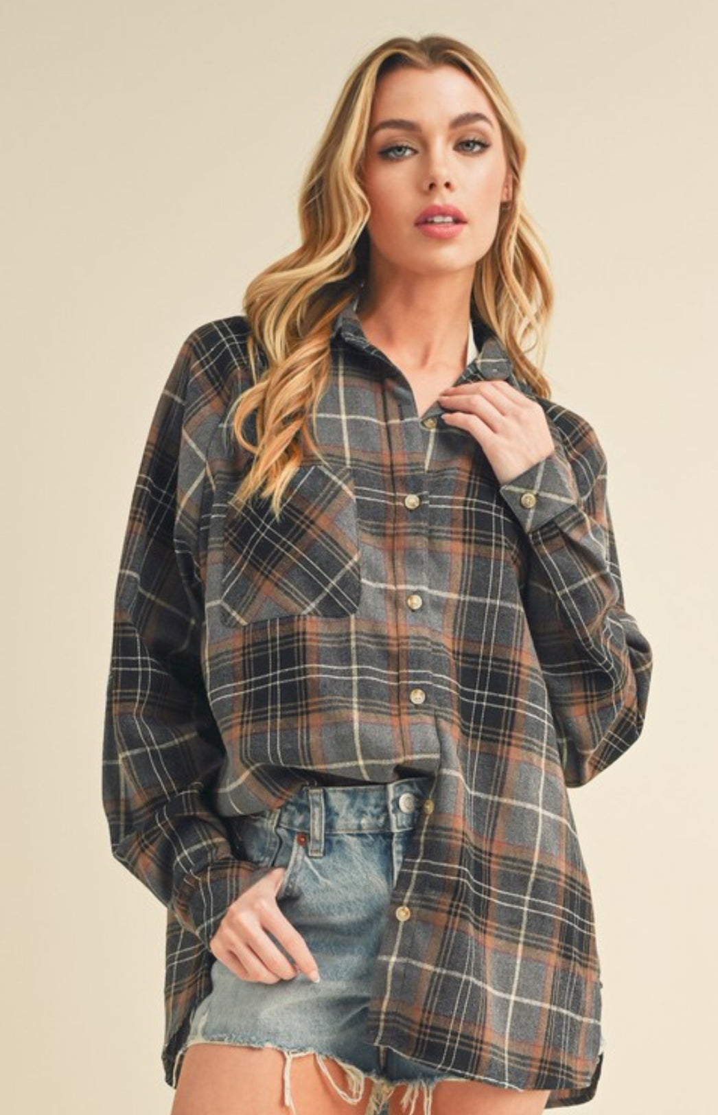 Relaxed Katie Flannel