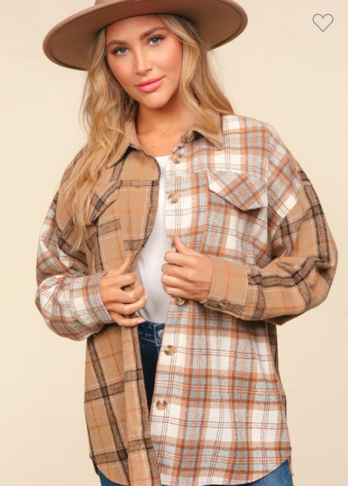 Plaid Flannel Jacket