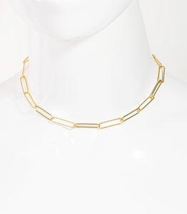 Oval Chain Necklace