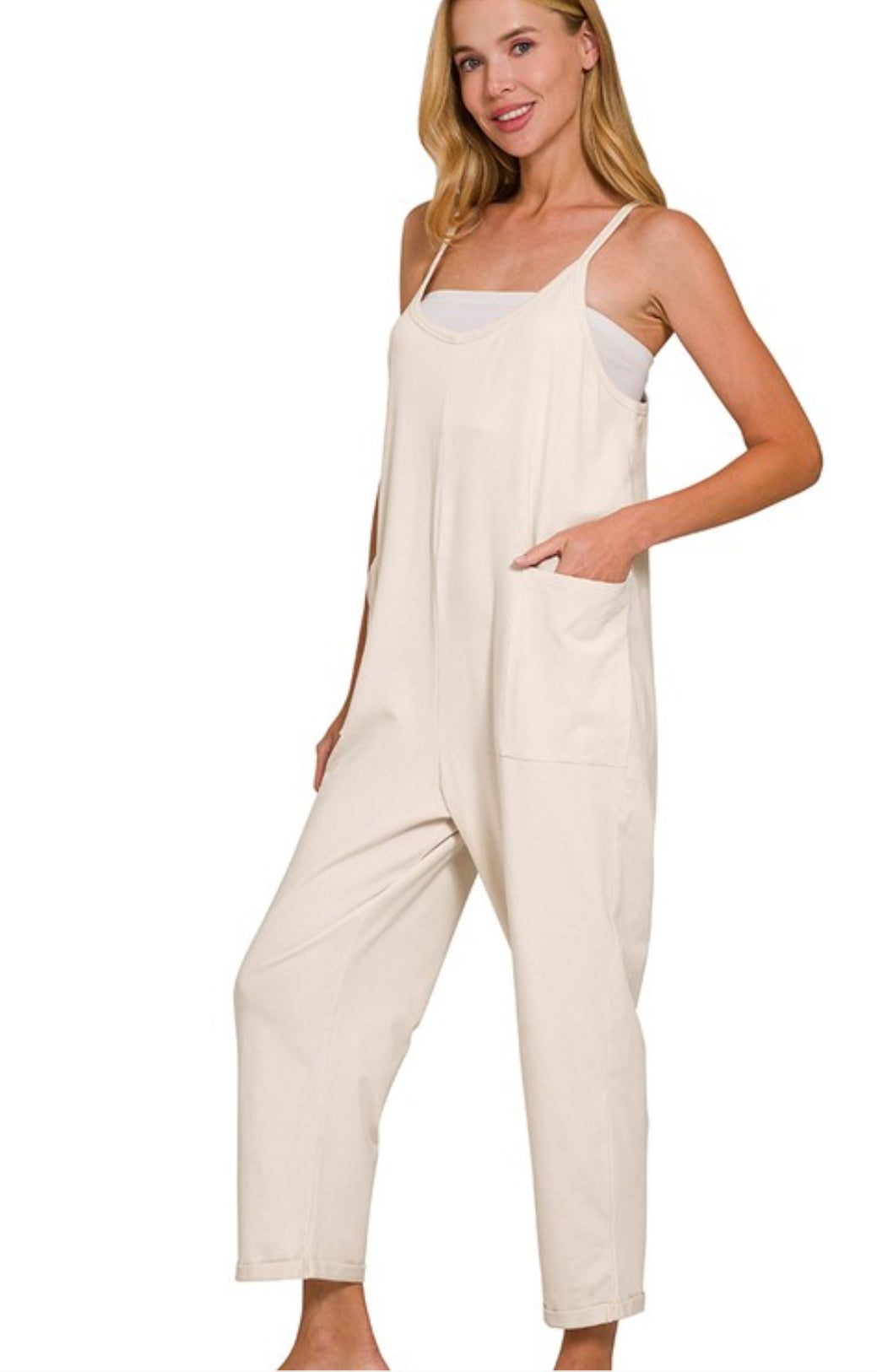 Spaghetti Strap Jumpsuit