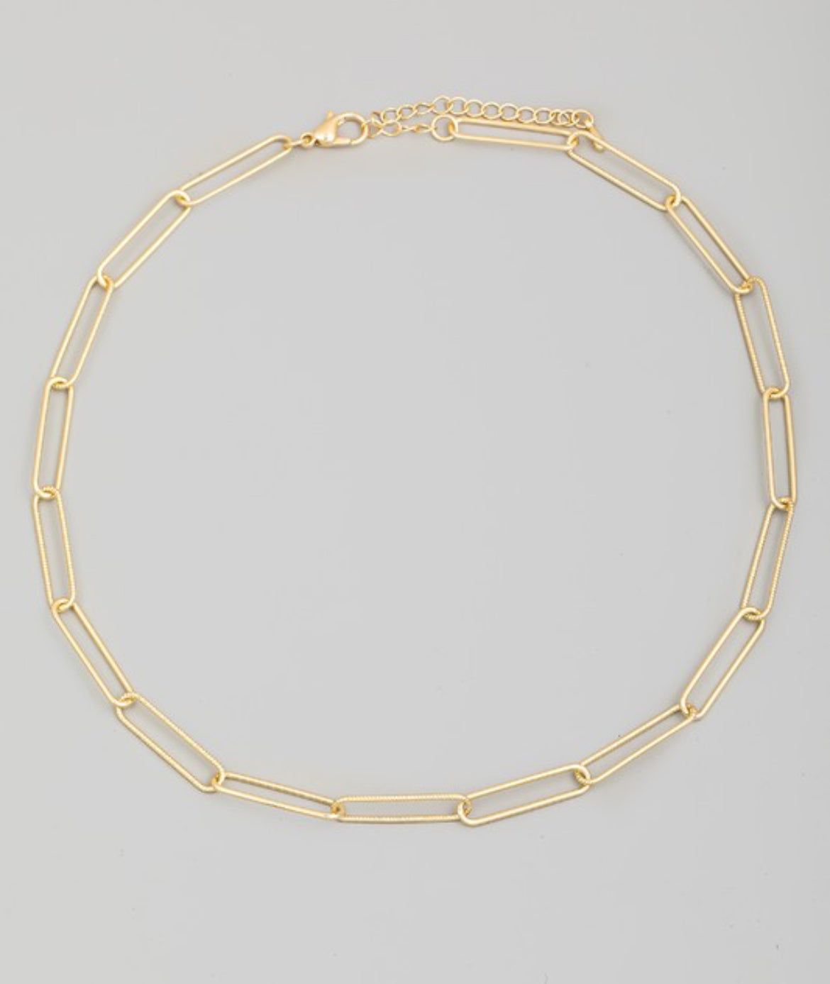 Oval Chain Necklace