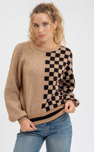 Checkered Sweater