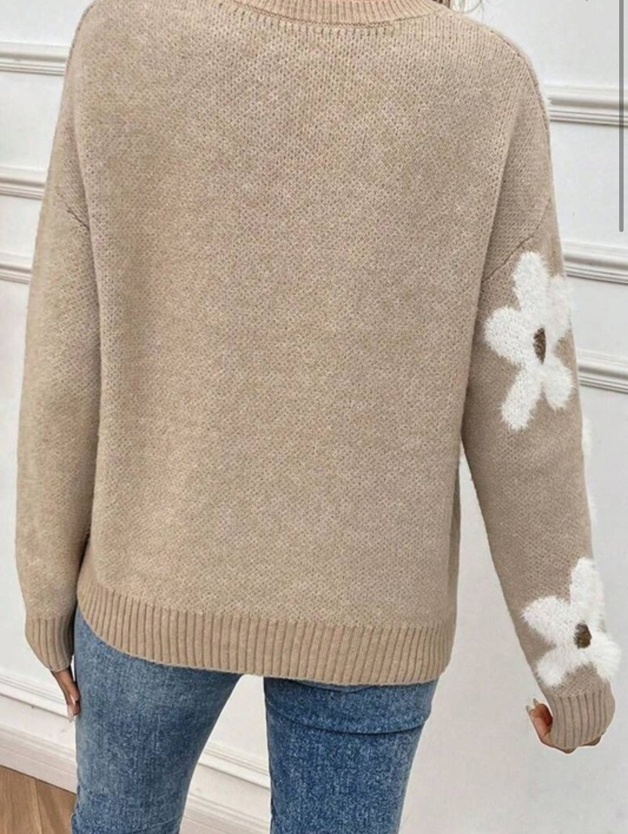 Daisy Knit Sweater