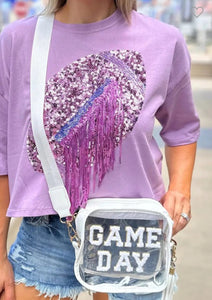 Clear Game Day Shoulder Bag