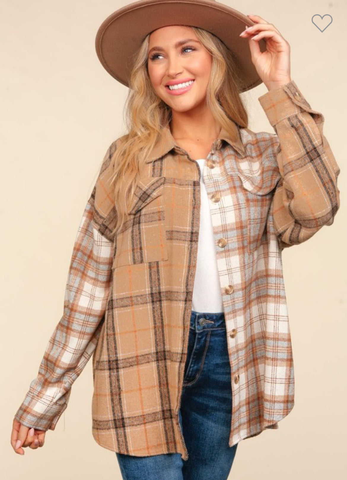 Plaid Flannel Jacket