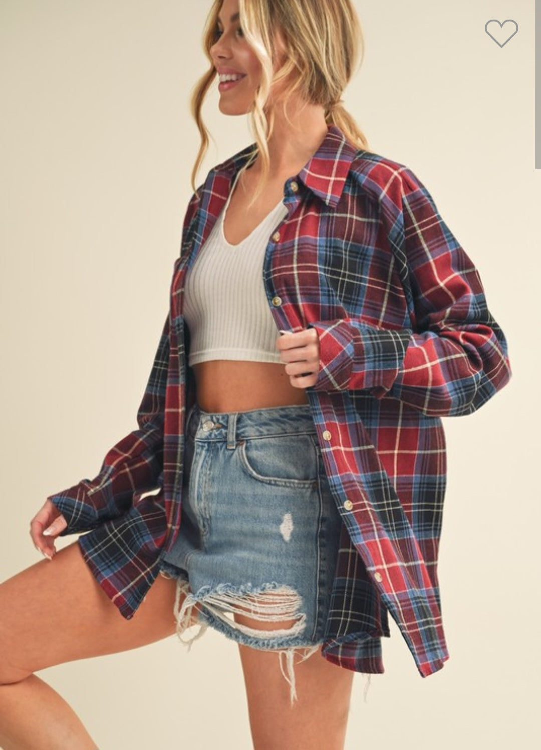 Relaxed Katie Flannel