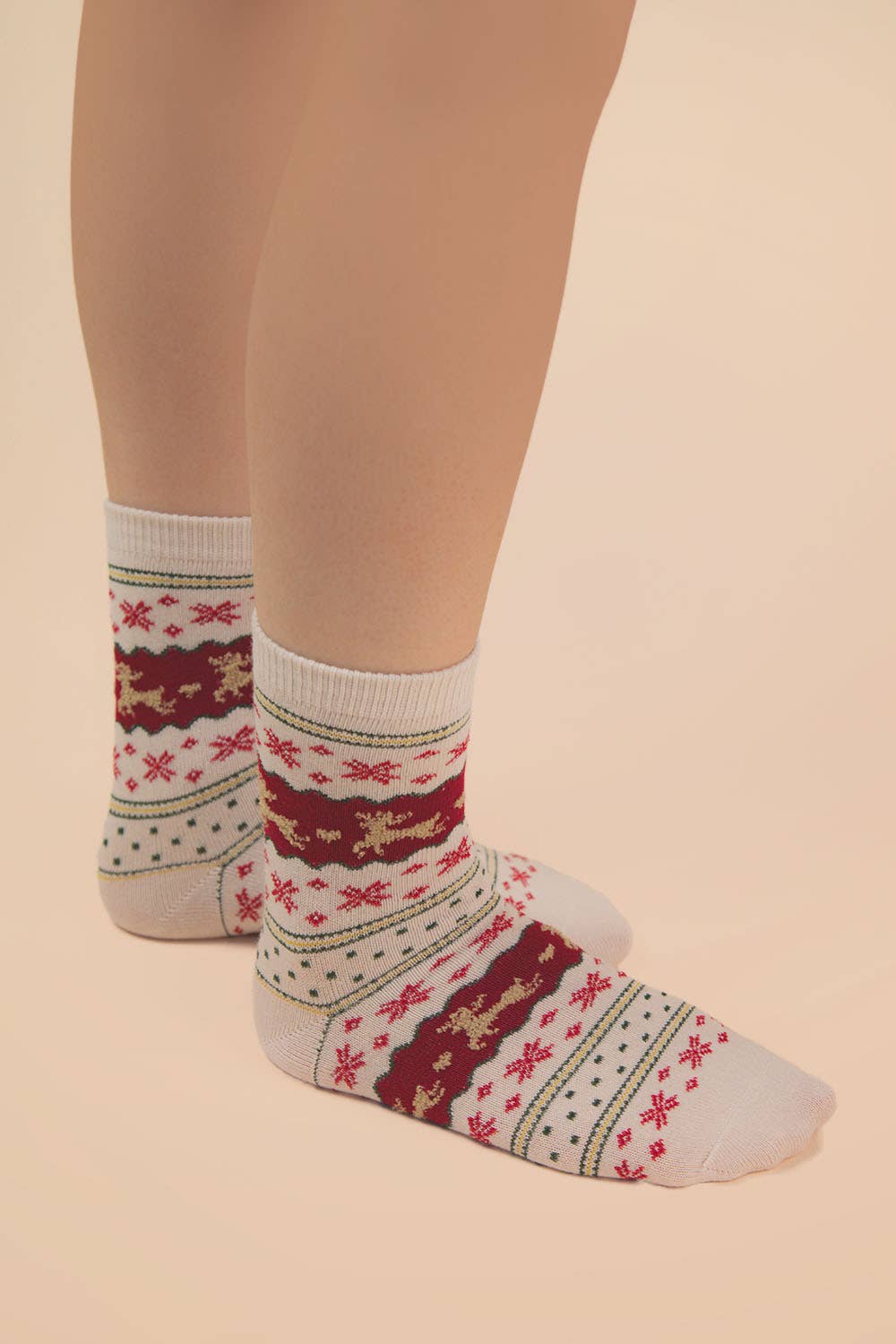 Christmas Graphic Crew Socks