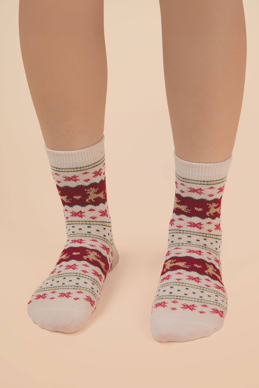 Christmas Graphic Crew Socks