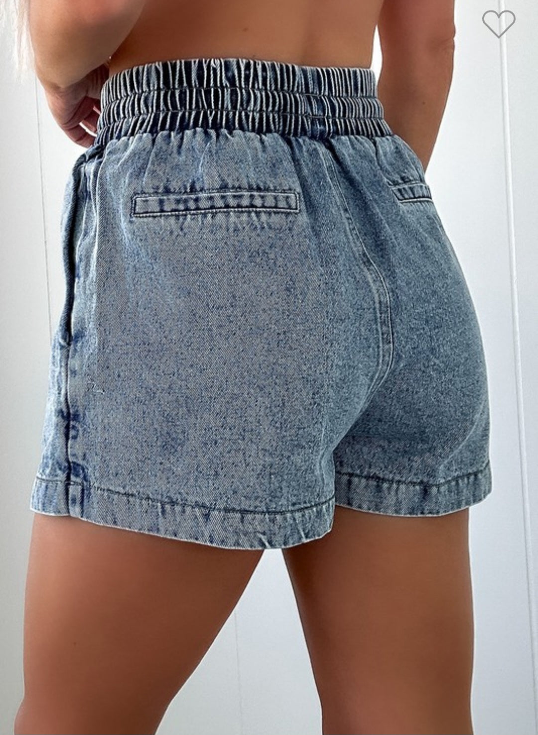 Denim Skort