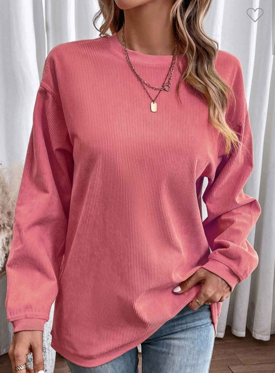 Ribbed Oversize Sweater