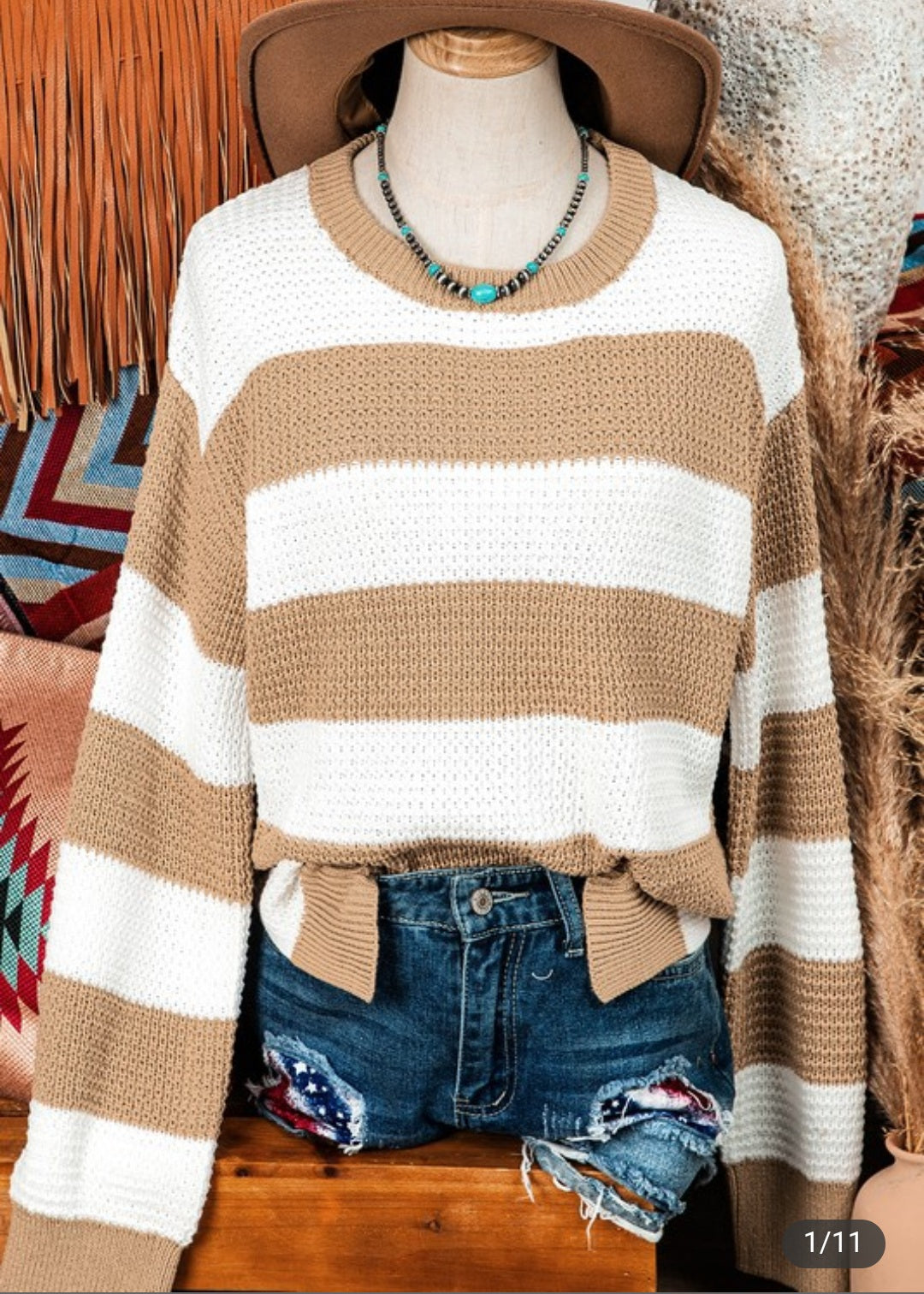 Color Block Sweater