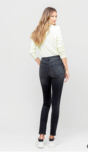 Vervet High Rise Black Jeans